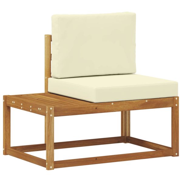 Комплект дивани с възглавница 3 pcs Естествен