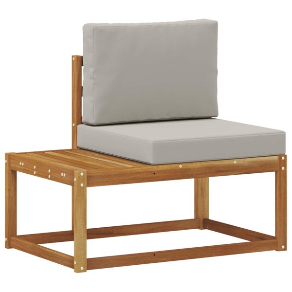 Комплект дивани с възглавница 3 pcs Естествен