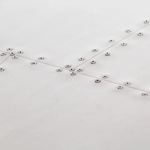 Бюро Aviator, сребристо, 112x50x76 см, метал