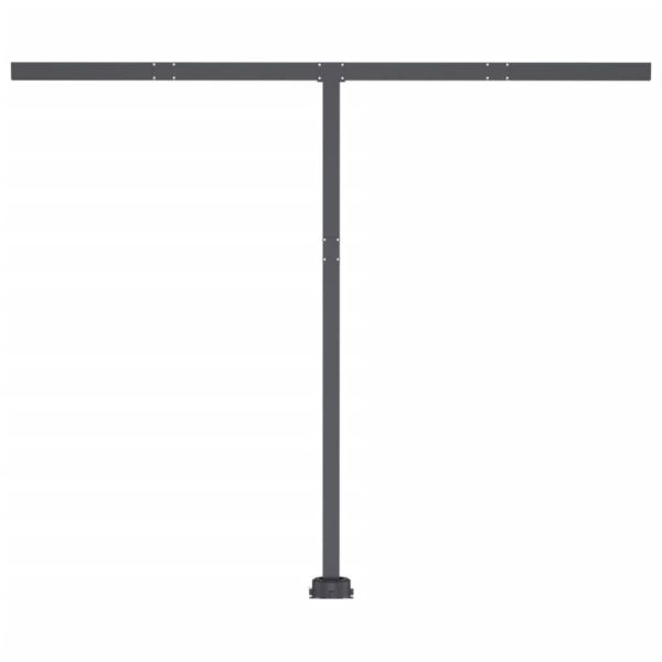 Автоматичен сенник LED и сензор за вятър 300x250 см жълто/бяло