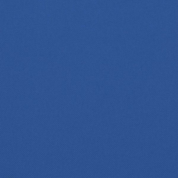 Възглавници за столове 2 бр кралско син 40x40x4 см Оксфорд плат