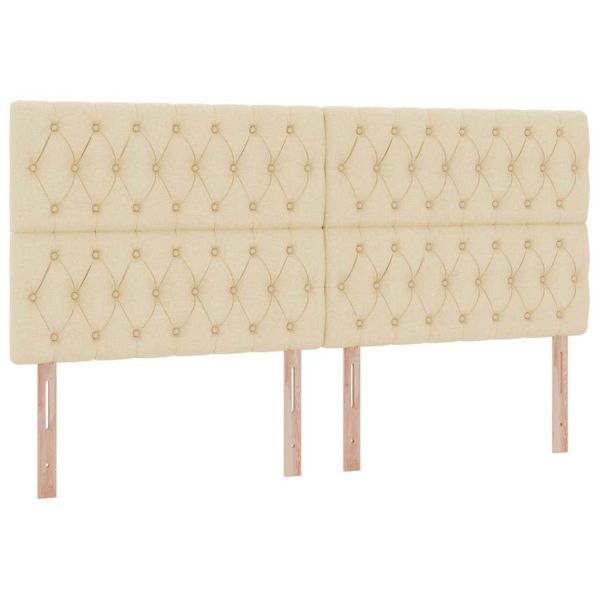 Легло с място за съхранение и матрак Кремав 200 x 200 cm