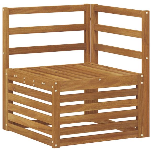 Комплекти дивани 8 pcs Естествен Солидно акациево дърво