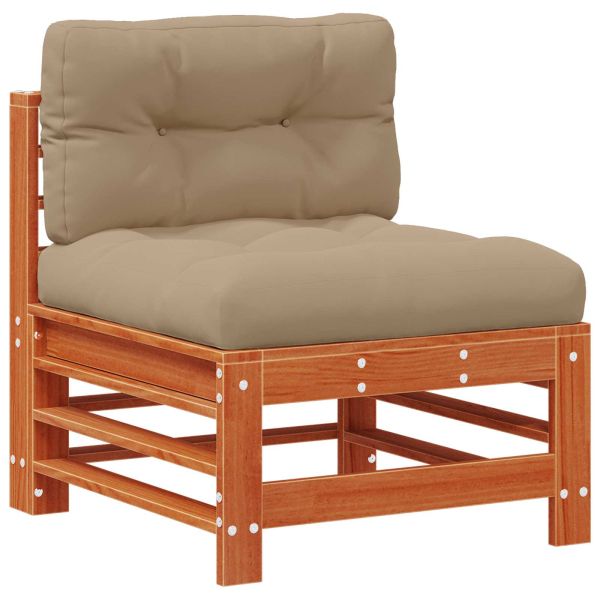 Комплект за почивка в градина 5 pcs Восъчен Кафяв