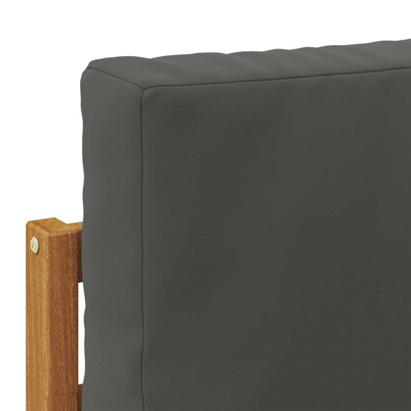 Комплект дивани за открито Естествен 75,5 x 63 x 73 см