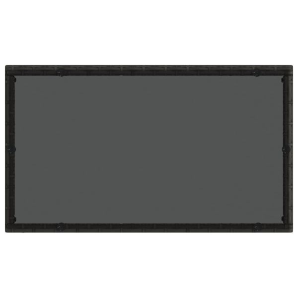 Градински Софа Комплект 2 pcs Сив и тъмен син полиратан