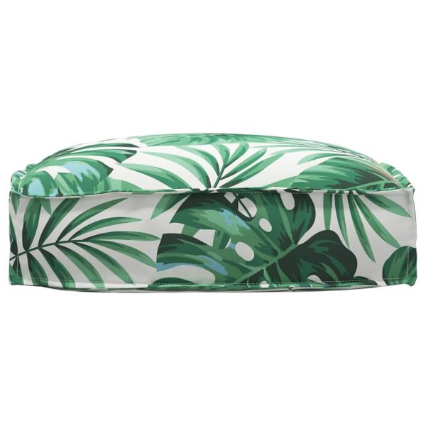 Възглавница Мотив с листа 50 x 50 x 12 cm Оксфордска тъкан