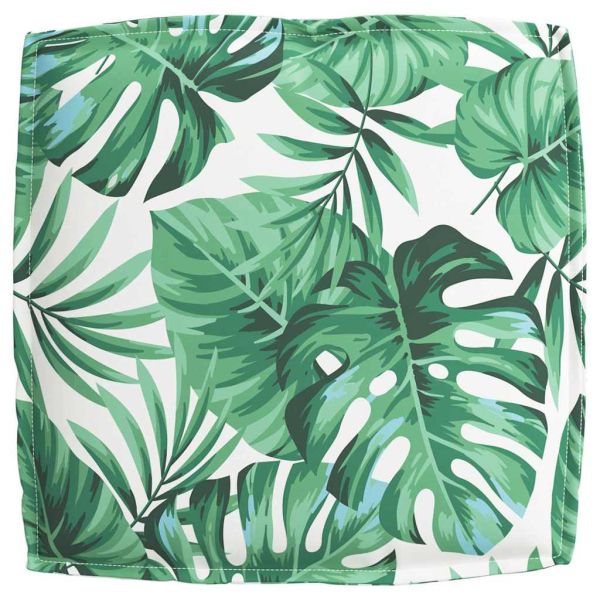 Възглавница Мотив с листа 50 x 50 x 12 cm Оксфордска тъкан