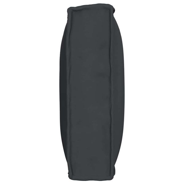 Възглавница Черно 80 x 40 x 12 cm Оксфордска тъкан