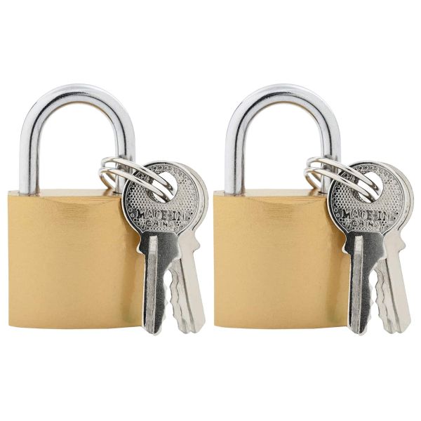 U Lock с ключове 2 pcs Месинг Желязо