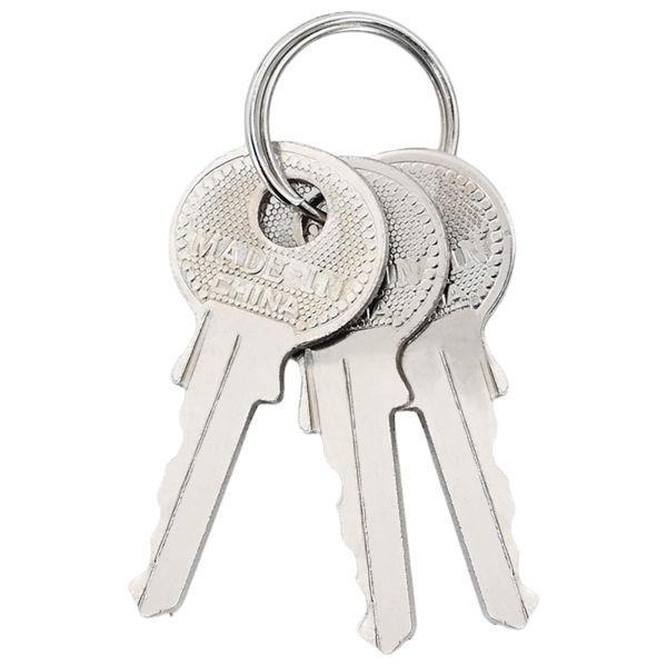 U Lock с ключове 6 pcs Месинг Желязо