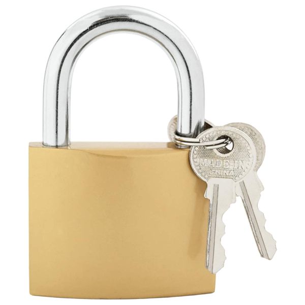 U Lock с ключове 6 pcs Месинг Желязо