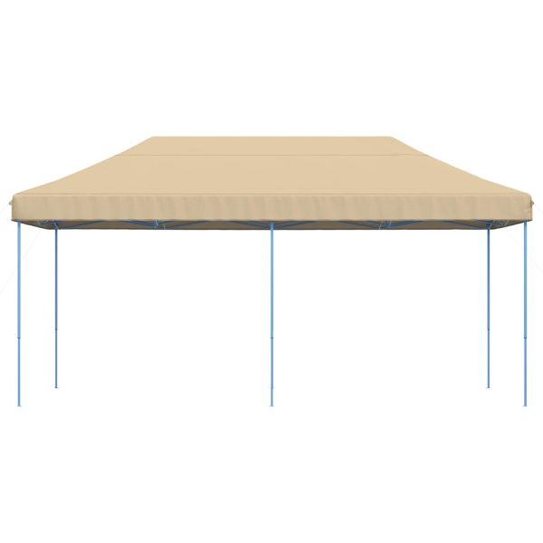 Парти шатър Бежово 292 x 580 x 315 см Оксфордска тъкан