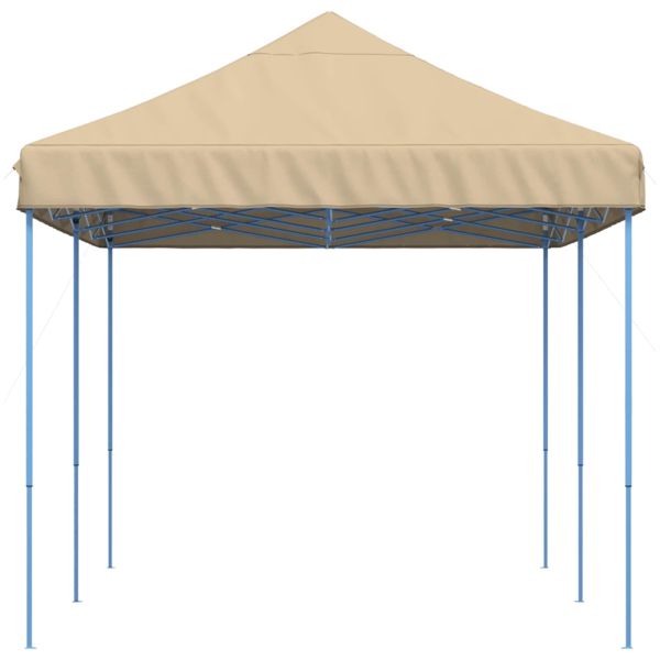 Парти шатър Бежово 292 x 580 x 315 см Оксфордска тъкан