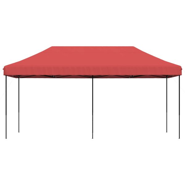Парти шатър Бургундско червен 292 x 580 x 315 см