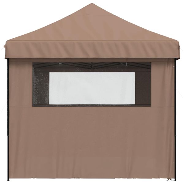 Парти шатър Кафяво 292 x 580 x 315 см Оксфордска тъкан