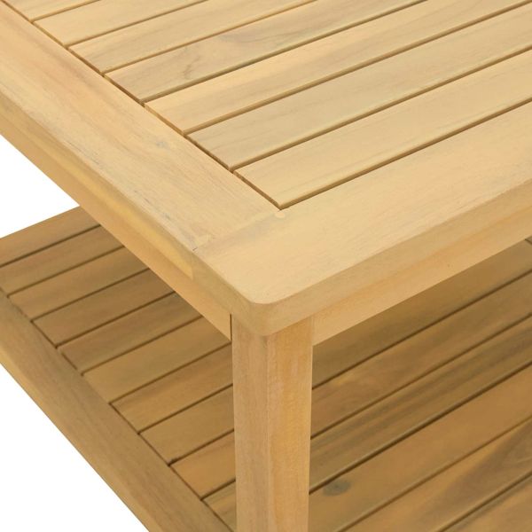 Странична маса Натурален маслен 60 x 60 x 45 cm