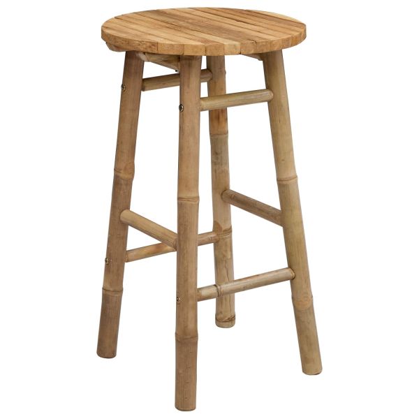 Градински стол Естествен Ø 38 x 68 см Бамбук