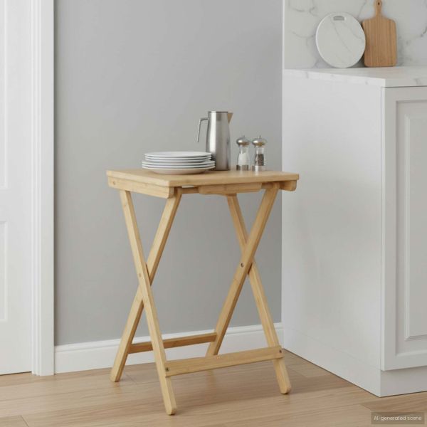 Кухненска маса Естествен 40 x 30 x 53,5 см Бамбук