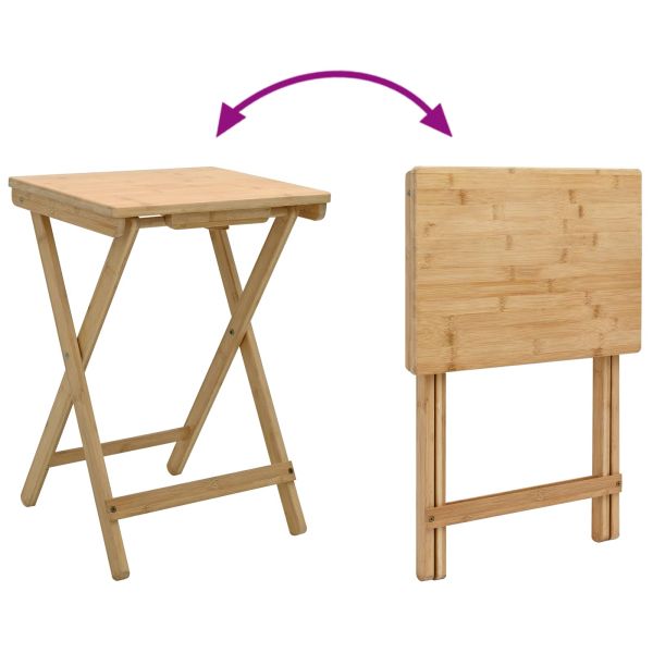 Кухненска маса Естествен 40 x 30 x 53,5 см Бамбук