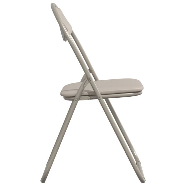 Сгъваем стол 2 pcs Пясък 48 x 43,5 x 81 см Изкуствена