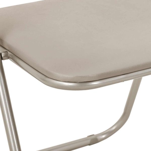 Сгъваем стол 2 pcs Пясък 48 x 43,5 x 81 см Изкуствена