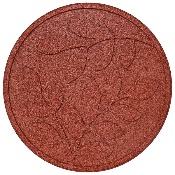 Стъпаловиден камък 6 pcs Червено Ø 44 x 2 см Каучук