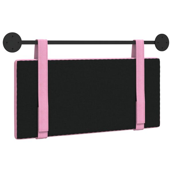 Висяща табла Монтиране на стена Розово 90 x 55 x 5 см текстил