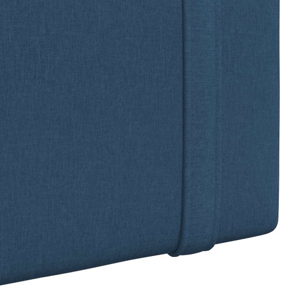 Висяща табла Монтиране на стена Синьо 100 x 55 x 5 см текстил