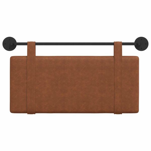 Висяща табла Едноцветен Кафяво 100 x 55 x 5 см Антично PU