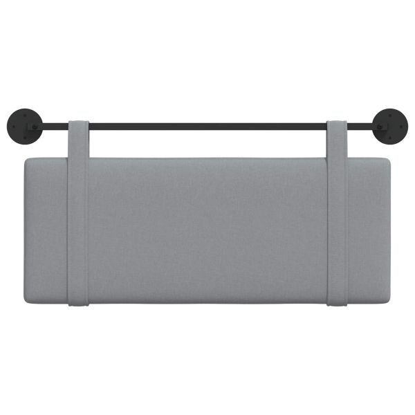 Висяща табла Едноцветен Светлосиво 110 x 55 x 5 см текстил