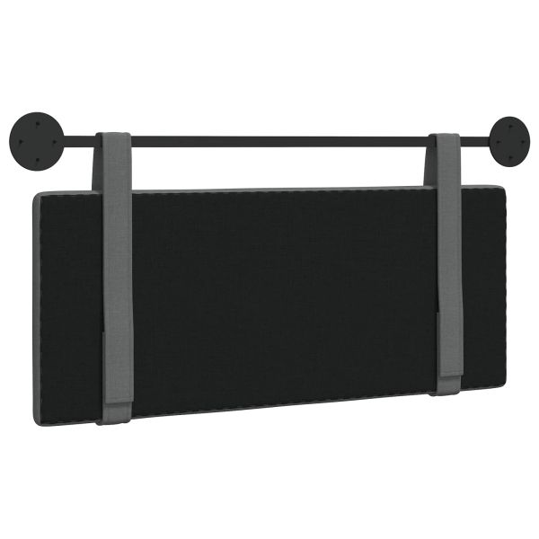 Висяща табла Едноцветен Тъмен сив 110 x 55 x 5 см текстил