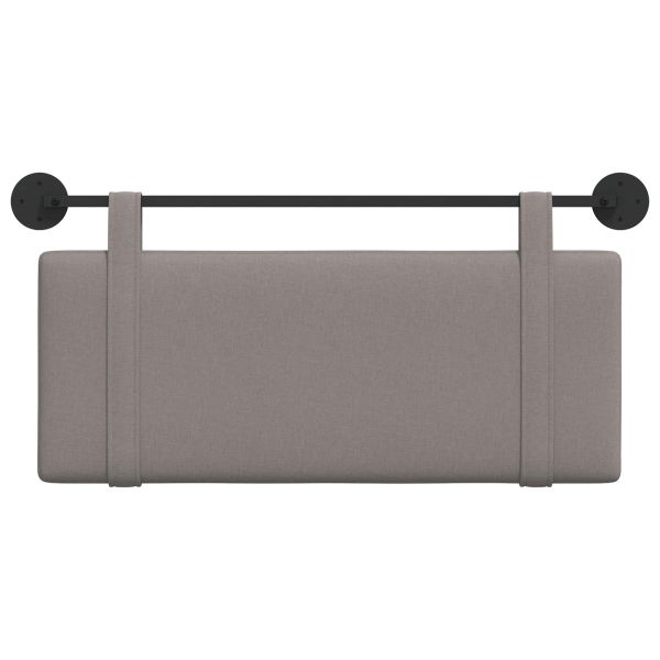 Висяща табла Монтиране на стена Таупе 110 x 55 x 5 см текстил