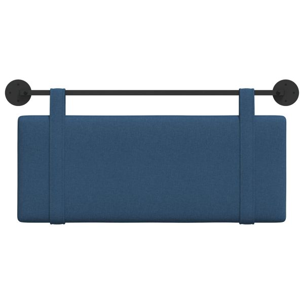 Висяща табла Монтиране на стена Синьо 110 x 55 x 5 см текстил