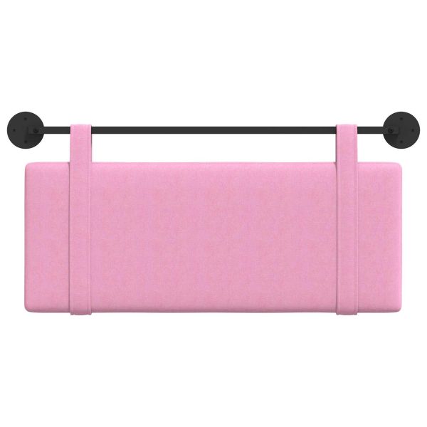 Висяща табла Монтиране на стена Розово 110 x 55 x 5 см текстил