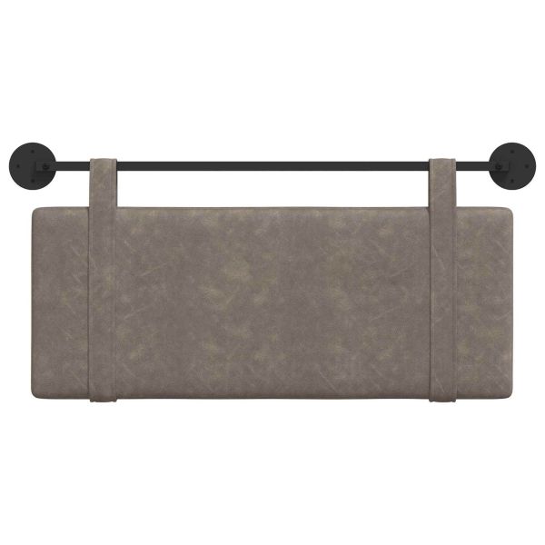 Висяща табла Монтиране на стена Сив 110 x 55 x 5 см Антично PU