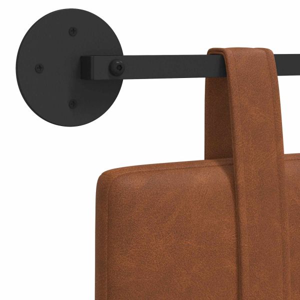 Висяща табла Едноцветен Кафяво 130 x 55 x 5 см Антично PU