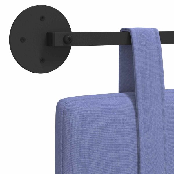 Висяща табла Едноцветен Дънково син 150 x 55 x 5 см текстил