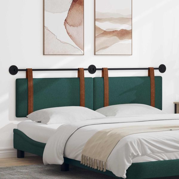 Висяща табла Едноцветен Тъмен зелен 170 x 55 x 5 см Антично PU