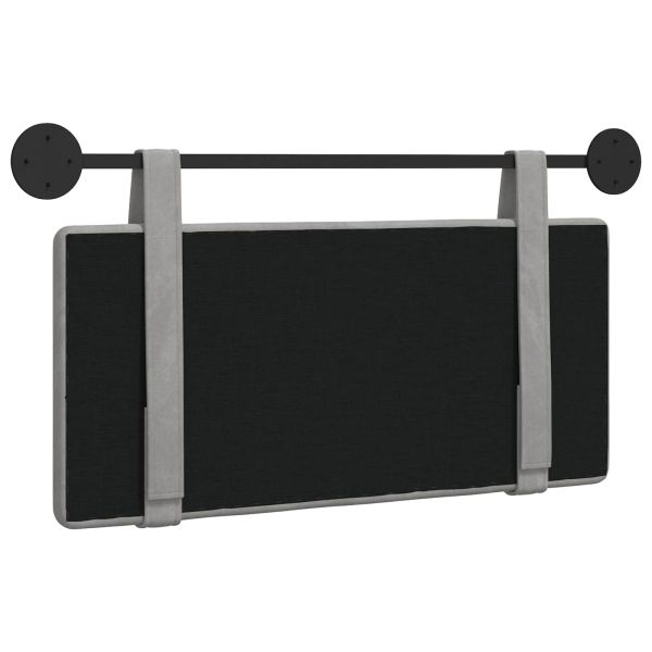 Висяща табла Светлосиво 90 x 55 x 5 см Кадифе