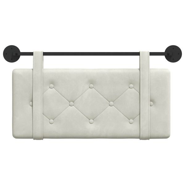 Висяща табла Монтиране на стена Крем 90 x 55 x 5 см Кадифе