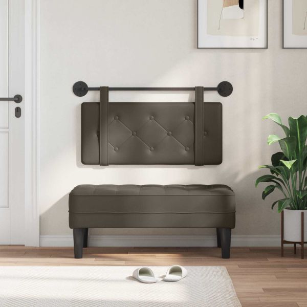 Висяща табла Монтиране на стена Сив 90 x 55 x 5 см Изкуствена