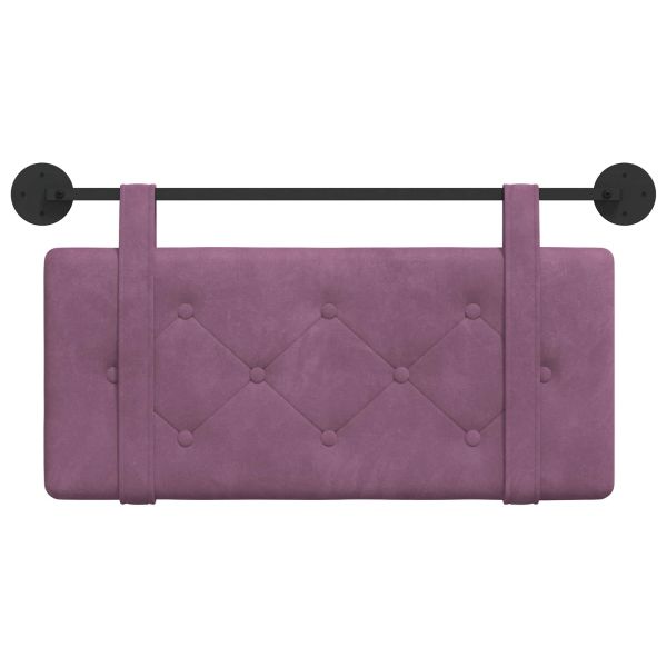 Висяща табла Монтиране на стена Лилаво 100 x 55 x 5 см Кадифе