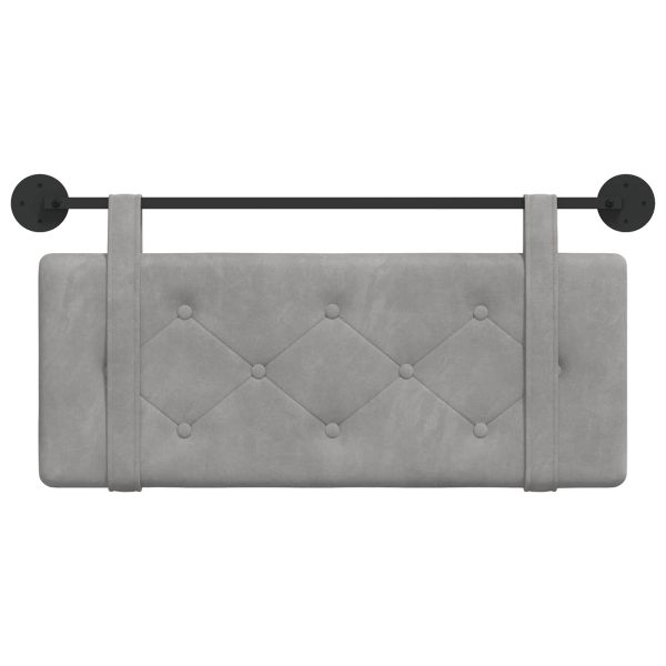 Висяща табла Светлосиво 110 x 55 x 5 см Кадифе