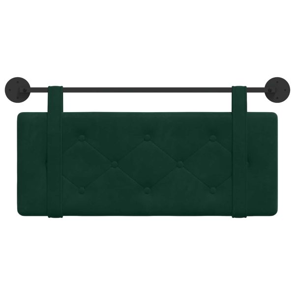 Висяща табла Тъмен зелен 110 x 55 x 5 см Кадифе