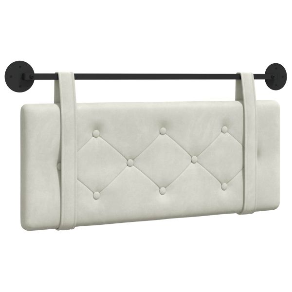 Висяща табла Монтиране на стена Крем 110 x 55 x 5 см Кадифе