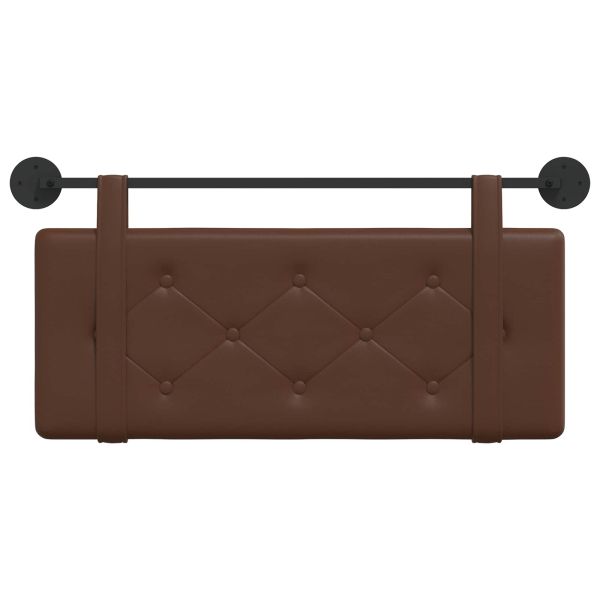 Висяща табла Монтиране на стена Кафяво 100 cm Изкуствена