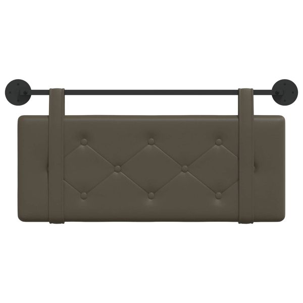 Висяща табла Монтиране на стена Сив 100 cm Изкуствена