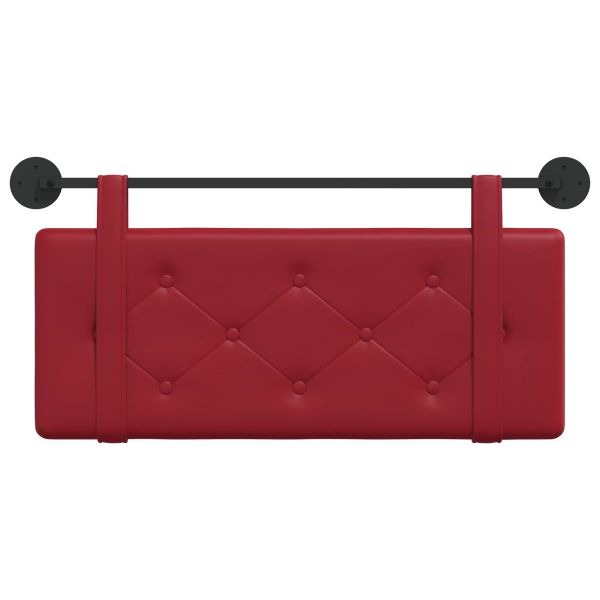 Висяща табла Монтиране на стена Виненочервен 100 cm Изкуствена