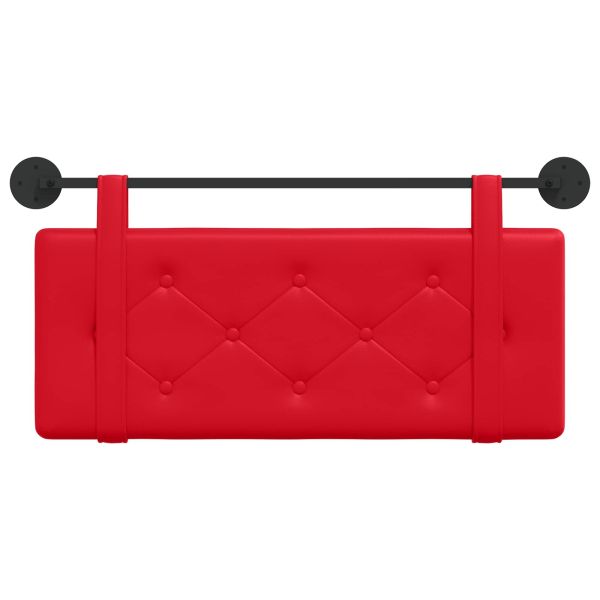 Висяща табла Монтиране на стена Червено 100 cm Изкуствена